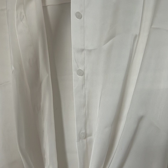 H&M White Long-sleeved Button-down Shirt - Picture 5 of 7